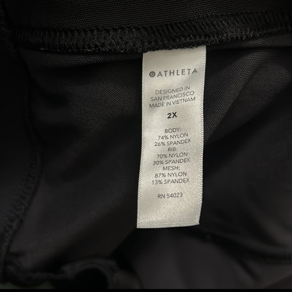 Athleta Venice Joggers black EUC 2X - Picture 6 of 6